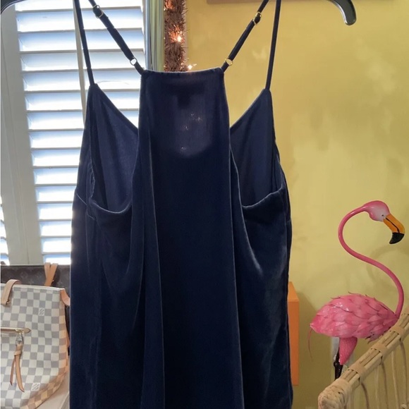 Lilly Pulitzer NWT Dusk Velvet Tank Top True Navy $88 Size XS WOW! - Picture 4 of 6